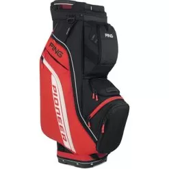 Ping Pioneer 214 Cart Bag Red - Black
