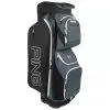 Ping Traverse 191 Cart Bag Slate Black White -Sale Golf Online PI9A0301011 L