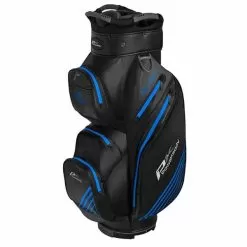 PowaKaddy Dri-Tech Cart Bag Black - Gunmetal - Blue