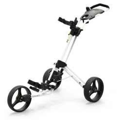 PowaKaddy Twinline 5 Push Cart White