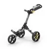 PowaKaddy Micra Push Cart Gunmetal Yellow -Sale Golf Online PW21B0102001 L