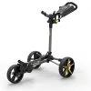 PowaKaddy DLX-Lite FF Push Cart Gunmetal Yellow -Sale Golf Online PW21B0103001 L