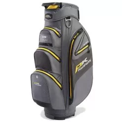 PowaKaddy Dri-Tech Cart Bag Gunmetal Yellow