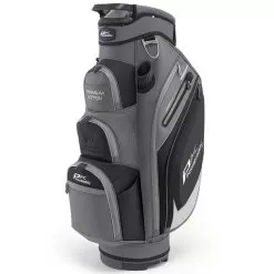 PowaKaddy Premium Edition Cart Bag Gunmetal Black Silver