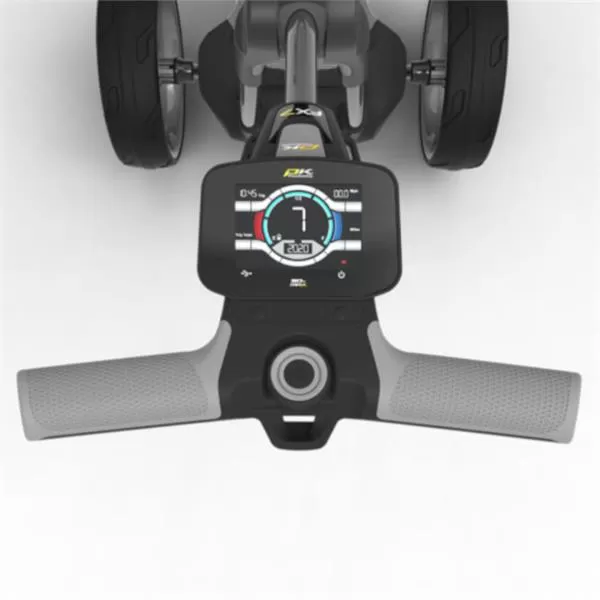 PowaKaddy FX7 22 EBS 18 Hole Lithium Cart Gunmetal 4 PowaKaddy FX7 22 EBS 18 Hole Lithium Cart Gunmetal - Image 2