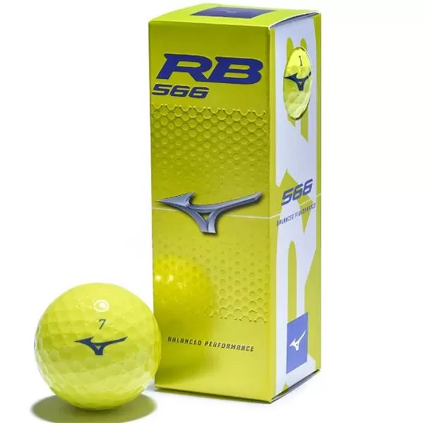 Mizuno RB 566 Golf Balls Dozen Yellow 5 Mizuno RB 566 Golf Balls Dozen Yellow - Image 3