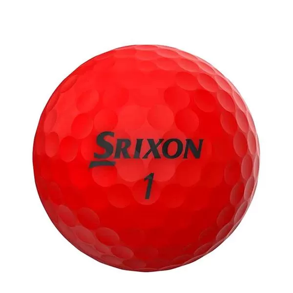 Srixon Soft Feel Golf Balls Bright Red 4 Srixon Soft Feel Golf Balls Bright Red - Image 2