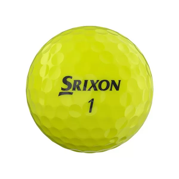 Srixon AD333 Golf Balls Yellow 4 Srixon AD333 Golf Balls Yellow - Image 2
