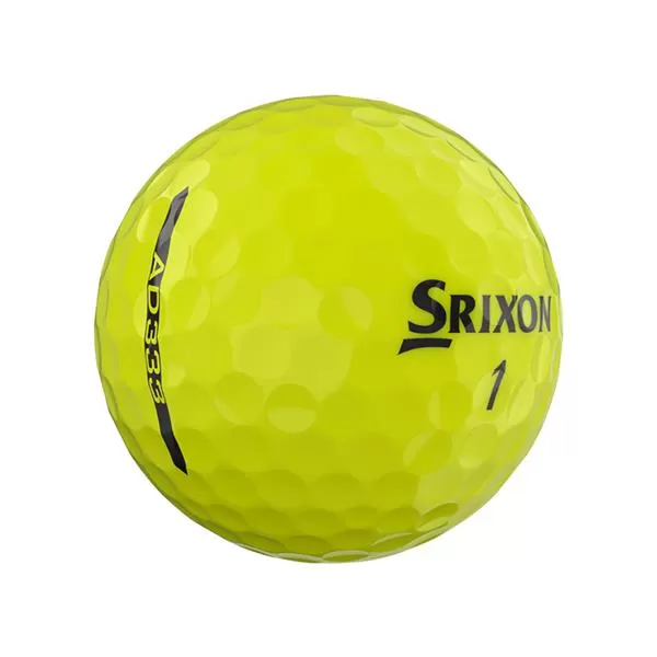 Srixon AD333 Golf Balls Yellow 5 Srixon AD333 Golf Balls Yellow - Image 3