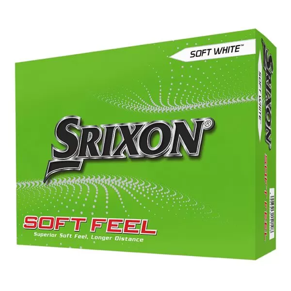 Srixon Soft Feel Balls Dozen White 3 Srixon Soft Feel Balls Dozen White