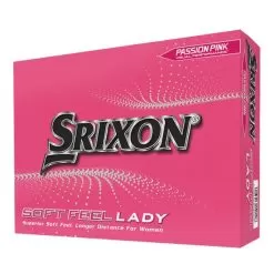 Srixon Soft Feel Balls Dozen PASSION PINK