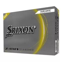 Srixon Z Star Diamond Golf Balls Dozen Pure White