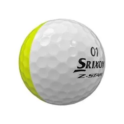 Srixon Z Star Divide Golf Balls Dozen WHITE YELLOW -Sale Golf Online SR23D0113001 2 L