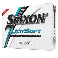 Srixon Ulti Soft Golf Balls Dozen White
