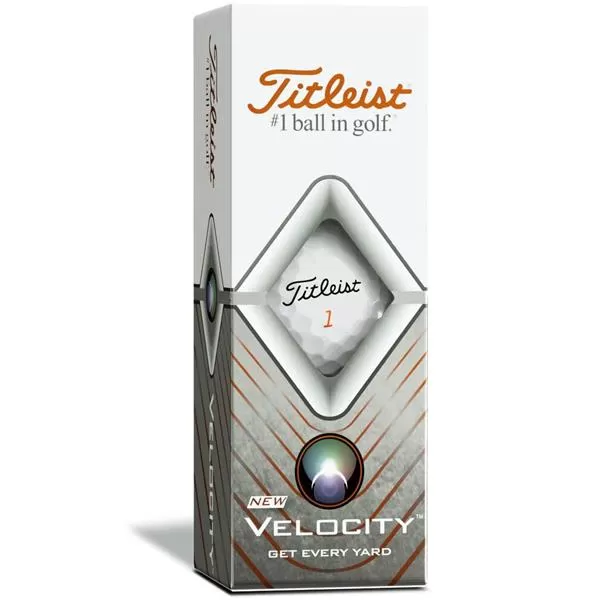 Titleist Velocity Golf Balls Dozen White 5 Titleist Velocity Golf Balls Dozen White - Image 3