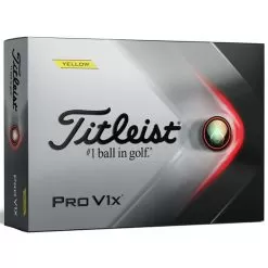Titleist Pro V1X Golf Balls Dozen Yellow
