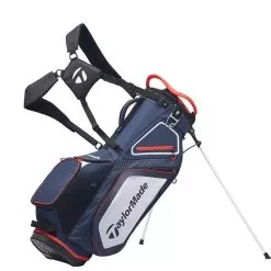 TaylorMade Stand 8.0 Bag Navy White Red