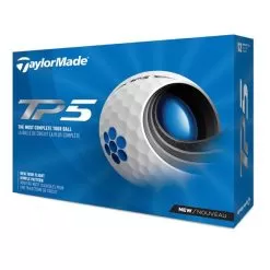 TaylorMade TP5 Golf Balls Dozen White
