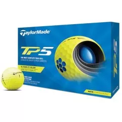 TaylorMade TP5 Golf Balls Dozen Yellow