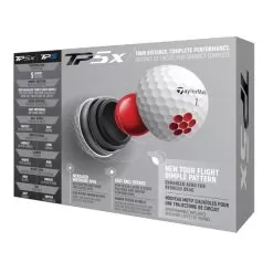 TaylorMade TP5x Golf Balls Dozen White -Sale Golf Online TA21D0104001 2 L