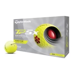 TaylorMade TP5x Golf Balls Dozen Yellow