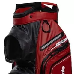 TaylorMade StormDry W/P Cart Bag Red - Black 8 TaylorMade StormDry W/P Cart Bag Red - Black -Sale Golf Online TA22A0307001 2 L