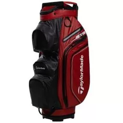 TaylorMade StormDry W/P Cart Bag Red - Black