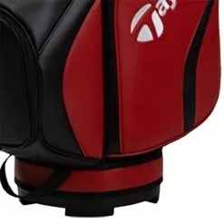 TaylorMade Deluxe Cart Bag Red - Black -Sale Golf Online TA22A0308001 3 L