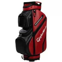 TaylorMade Deluxe Cart Bag Red - Black