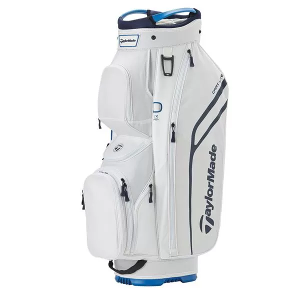 TaylorMade Cart Lite Bag Grey - Navy 3 TaylorMade Cart Lite Bag Grey - Navy