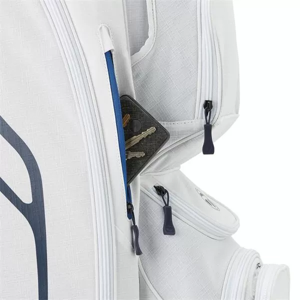 TaylorMade Cart Lite Bag Grey - Navy 7 TaylorMade Cart Lite Bag Grey - Navy - Image 5