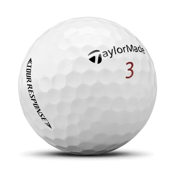 TaylorMade Tour Response Golf Ball Dozen White 4 TaylorMade Tour Response Golf Ball Dozen White - Image 2