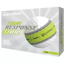 TaylorMade Tour Response Stripe Golf Ball Dozen White
