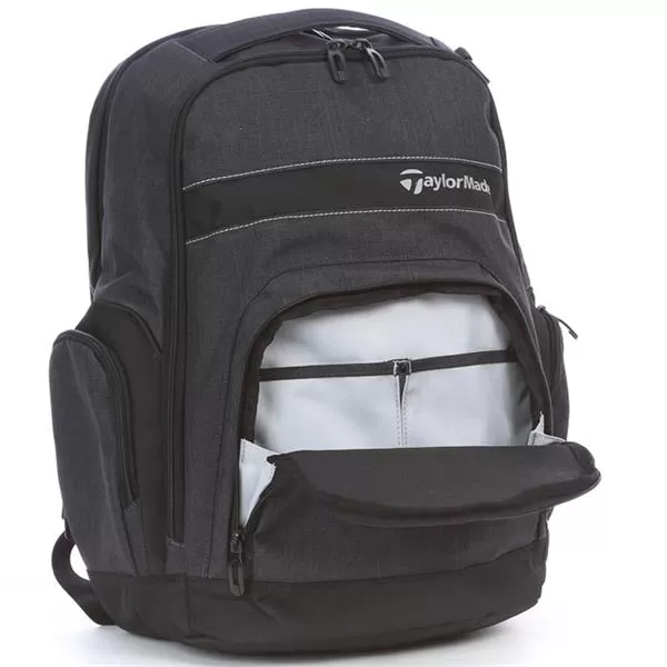 TaylorMade Players Backpack Heather Grey 7 TaylorMade Players Backpack Heather Grey - Image 5