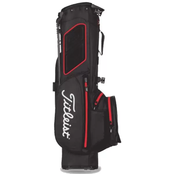 Titleist Players 4 StaDry Stand Bag 0S Black Black Red 5 Titleist Players 4 StaDry Stand Bag 0S Black Black Red - Image 3