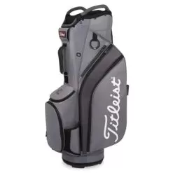 Titleist 14 Cart Bag Charcoal Graphite Black