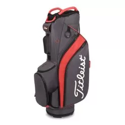 Titleist 14 Cart Bag Graphite Island Red Black