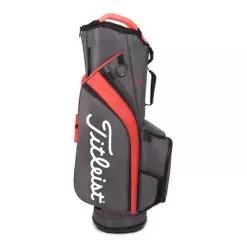 Titleist 14 Cart Bag Graphite Island Red Black 9 Titleist 14 Cart Bag Graphite Island Red Black -Sale Golf Online TB22CT6004 3 L