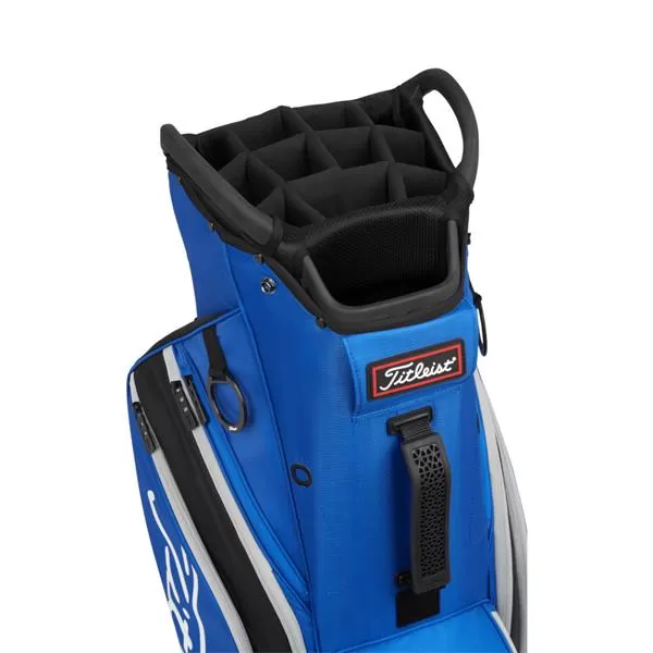 Titleist 14 Cart Bag Royal Black Grey 4 Titleist 14 Cart Bag Royal Black Grey - Image 2