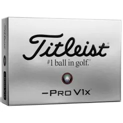 Titleist Left Dash Pro V1X Golf Balls White