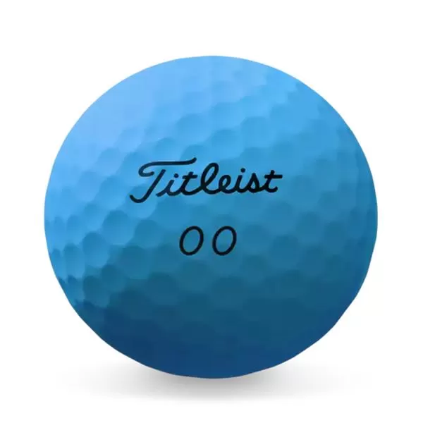 Titleist Velocity Golf Balls Dozen Matte Blue 4 Titleist Velocity Golf Balls Dozen Matte Blue - Image 2