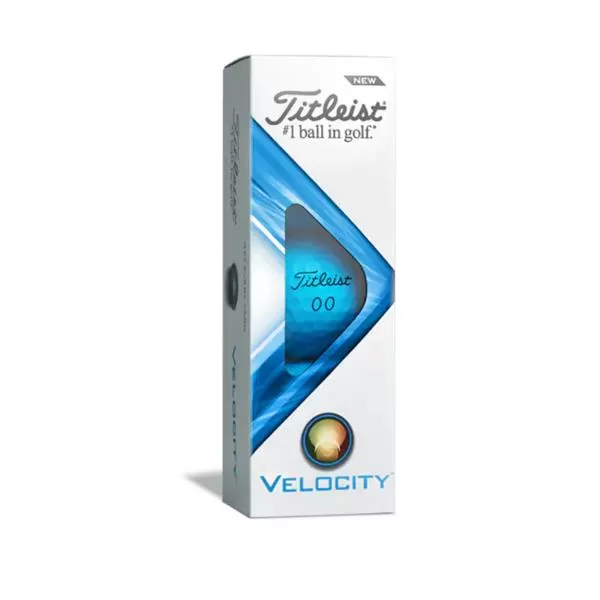 Titleist Velocity Golf Balls Dozen Matte Blue 6 Titleist Velocity Golf Balls Dozen Matte Blue - Image 4