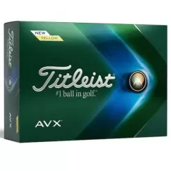 Titleist AVX Golf Balls Dozen Yellow