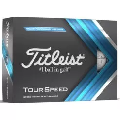 Titleist 22 Tour Speed Golf Balls Dozen White