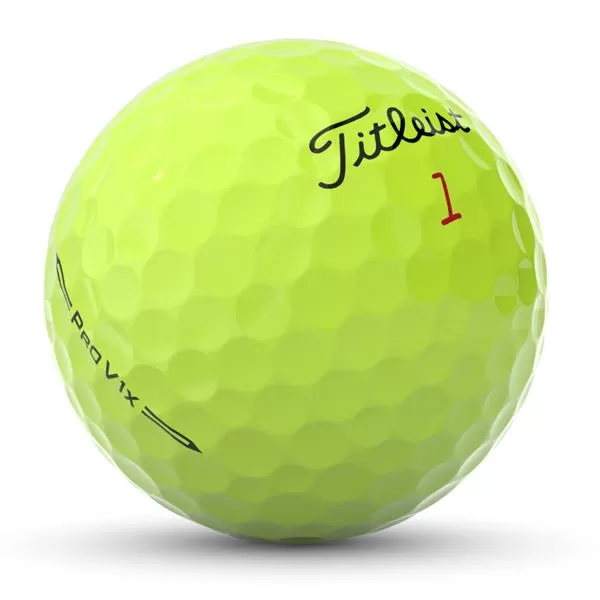 Titleist Pro V1X 2023 Golf Balls Dozen Yellow 5 Titleist Pro V1X 2023 Golf Balls Dozen Yellow - Image 3