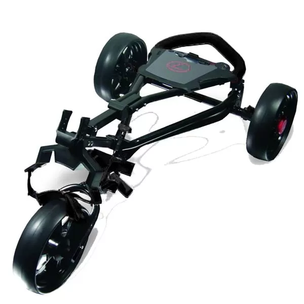 Longridge Ezeglide Junior Cruiser Trolley Black 4 Longridge Ezeglide Junior Cruiser Trolley Black - Image 2