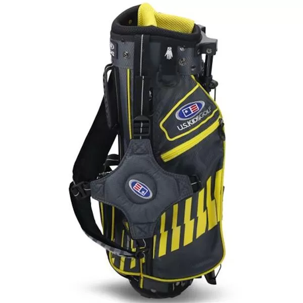 Junior 42" Stand Bag Grey Yellow 4 Junior 42" Stand Bag Grey Yellow - Image 2