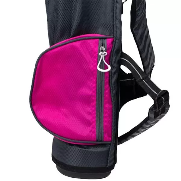 Junior 39" 3 Club Carry Set Left Hand Grey - Pink 4 Junior 39" 3 Club Carry Set Left Hand Grey - Pink - Image 2