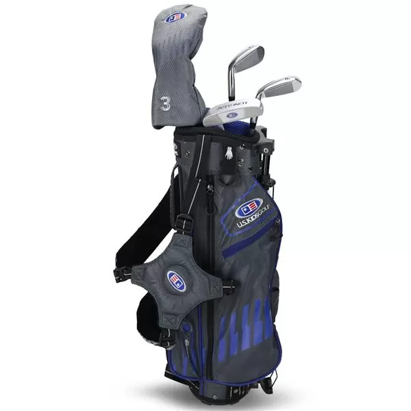 Junior 45" 4 Club Stand Set Right Hand Grey - Blue 4 Junior 45" 4 Club Stand Set Right Hand Grey - Blue - Image 2