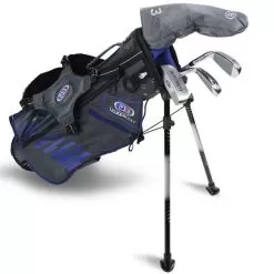 Junior 45" 4 Club Stand Set Right Hand Grey - Blue